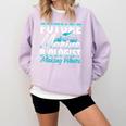 FUTURE MARINE BIOLOGIST MAKING WAVES Graduation T-Shirt Comfort Colors Sweatshirt Orchid