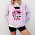 This Girl Got Her Masters Degree Graduation Mastered It 2024 Comfort Colors Sweatshirt Orchid