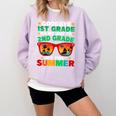 Goodbye 1st Grade First Summer Graduation Last Day Boys Comfort Colors Sweatshirt Orchid