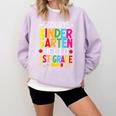 Goodbye Kinder Garten Hello 1st Grade Graduation 2024 Comfort Colors Sweatshirt Orchid