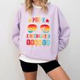 Goodbye Pre-k Graduation Kindergarten Summer Break Graduate Comfort Colors Sweatshirt Orchid