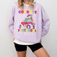 Goodbye Preschool Graduates Pre School Graduation Graduate Comfort Colors Sweatshirt Orchid