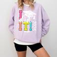 I Did It Graduation 2026 Graduate Class Of 2025 Senior 26 Comfort Colors Sweatshirt Orchid