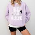 Graduation Young Educated For Men And Women Comfort Colors Sweatshirt Orchid