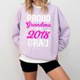 Grandma Graduation Shirt 2018 High School College Grad Comfort Colors Sweatshirt Orchid