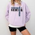 Hockey Senior Night Hockey Senior 2025 Graduation 32 Comfort Colors Sweatshirt Orchid