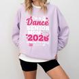 I'm A Dance Senior Mom 2026 Of Course I'm Crying Graduation Comfort Colors Sweatshirt Orchid