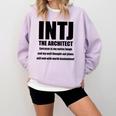 INTJ Architect Personality Introvert Sarcastic Comfort Colors Sweatshirt Orchid INTJ Architect Personality Introvert Sarcastic Comfort Colors Sweatshirt Orchid