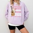 Introvert Guitarist Expressing Words Through Guitar Melody Comfort Colors Sweatshirt Orchid Introvert Guitarist Expressing Words Through Guitar Melody Comfort Colors Sweatshirt Orchid