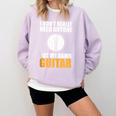 Introvert Guitarist Only Need Guitar Enjoy Acoustic Music Comfort Colors Sweatshirt Orchid Introvert Guitarist Only Need Guitar Enjoy Acoustic Music Comfort Colors Sweatshirt Orchid