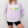 Introvert My Social Battery Low Level Graphic Comfort Colors Sweatshirt Orchid Introvert My Social Battery Low Level Graphic Comfort Colors Sweatshirt Orchid
