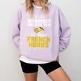 Im Introvert Unless You Talk About French Horns Comfort Colors Sweatshirt Orchid