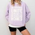 Introverts Unite Separately In Your Own Homes Comfort Colors Sweatshirt Orchid Introverts Unite Separately In Your Own Homes Comfort Colors Sweatshirt Orchid