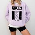 Irony Sarcasm Introvert Dry Humor Cartoon Comic Geek Nerd Comfort Colors Sweatshirt Orchid Irony Sarcasm Introvert Dry Humor Cartoon Comic Geek Nerd Comfort Colors Sweatshirt Orchid