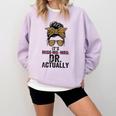 It's Miss Ms Mrs Dr Actually Doctor Graduation Appreciation Comfort Colors Sweatshirt Orchid