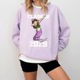 Kids Class Of 2029 Shirt Graduation Dabbing Mermaid Shirt Comfort Colors Sweatshirt Orchid