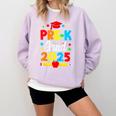 Kids Pre-K Grad 2025 Preschool Graduation 2025 Comfort Colors Sweatshirt Orchid