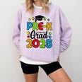 Kids Pre-K Grad 2025 Preschool Prek Graduation Comfort Colors Sweatshirt Orchid
