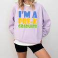 Kids Pre-K Graduate Shirt For Graduation 2018 Comfort Colors Sweatshirt Orchid