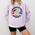 Kindergarten Graduation 2024 Graduate Last Day Of School Comfort Colors Sweatshirt Orchid