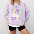 Kindergarten Graduation Kindergarten Grad Kid Girl Boy 2025 Comfort Colors Sweatshirt Orchid