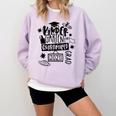 Kindergarten Graduation Quarantine Kindergarten Graduate Comfort Colors Sweatshirt Orchid