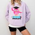 Kindergarten Graduation Tee Shirt Pink Owl T-Shir Comfort Colors Sweatshirt Orchid