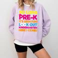 Last Day Pre-K Kindergarten Here I Come Graduation T-Shirt Comfort Colors Sweatshirt Orchid