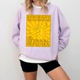 LDS Mormon Seminary Graduation Eternal Diploma Shirt Comfort Colors Sweatshirt Orchid