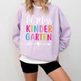 Lil Miss Kindergarten Grad Shirt Graduation Shirts 2018 Comfort Colors Sweatshirt Orchid