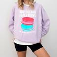 Macaroons Dessert Antisocial Introvert Pastries Food Lover Comfort Colors Sweatshirt Orchid Macaroons Dessert Antisocial Introvert Pastries Food Lover Comfort Colors Sweatshirt Orchid