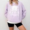 Master's Degree Survivor College Graduation Comfort Colors Sweatshirt Orchid