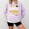 Masters Graduation My Daughter Mastered It Class Of 2025 Comfort Colors Sweatshirt Orchid