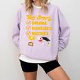 Master's Thesis Passed Goal Digger Master's Graduation Comfort Colors Sweatshirt Orchid
