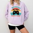 Mechanic Birthday For Graduation Or Christmas Comfort Colors Sweatshirt Orchid