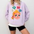 Meme Queen In Silence Introvert Anti People Antisocial Quiet Comfort Colors Sweatshirt Orchid Meme Queen In Silence Introvert Anti People Antisocial Quiet Comfort Colors Sweatshirt Orchid