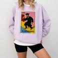 Mexican For Graduation 2025 El Graduado Premium Tri-Blend Comfort Colors Sweatshirt Orchid