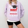 My MOMMY Did It Graduation Shirt Of Kids Nurse Graduation Comfort Colors Sweatshirt Orchid