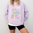 Next Stop 2nd Grade 1st First Grade Graduation Last Day Comfort Colors Sweatshirt Orchid
