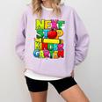 Next Stop Kindergarten Preschool Graduation 2023 Boys Girls Comfort Colors Sweatshirt Orchid