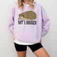 Not A Hugger Hedgehog Introvert Sarcasm Antisocial Comfort Colors Sweatshirt Orchid Not A Hugger Hedgehog Introvert Sarcasm Antisocial Comfort Colors Sweatshirt Orchid