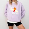 One Degree Hotter Graduation T Shirt For College Grads Comfort Colors Sweatshirt Orchid