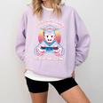 I Paused My Game To Graduate 2024 Gamer Graduation Comfort Colors Sweatshirt Orchid