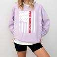 PhD Survivor Graduation American Flag Shirt Degree Tee Women Kids Men Comfort Colors Sweatshirt Orchid