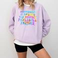 Pickleball Saying Introvert Pickleball Game Partner Comfort Colors Sweatshirt Orchid