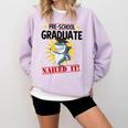 Pre K Nailed It Shirt 2019 Shark Graduation TShirt Comfort Colors Sweatshirt Orchid