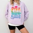 Pre-K Prek3 Prek4 Graduate Quarantine Preschool Graduation Comfort Colors Sweatshirt Orchid