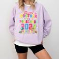 Pre School Graduation Idea Brother & Preschool Graduation Comfort Colors Sweatshirt Orchid
