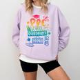 Preschool 2021 Graduate Prek Quarantine Preschool Graduation Comfort Colors Sweatshirt Orchid