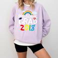 Preschool Graduation 2018 Last Day School Pre K Comfort Colors Sweatshirt Orchid